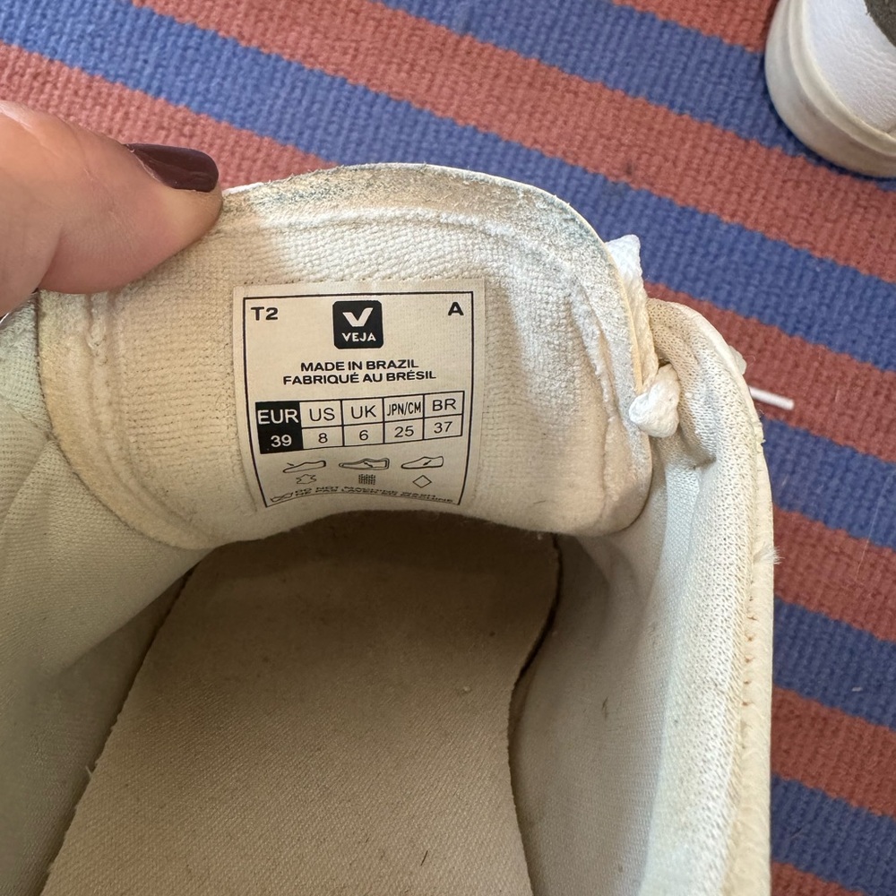 Women’s Veja campo leather sneakers size 8 - Picture 5 of 6